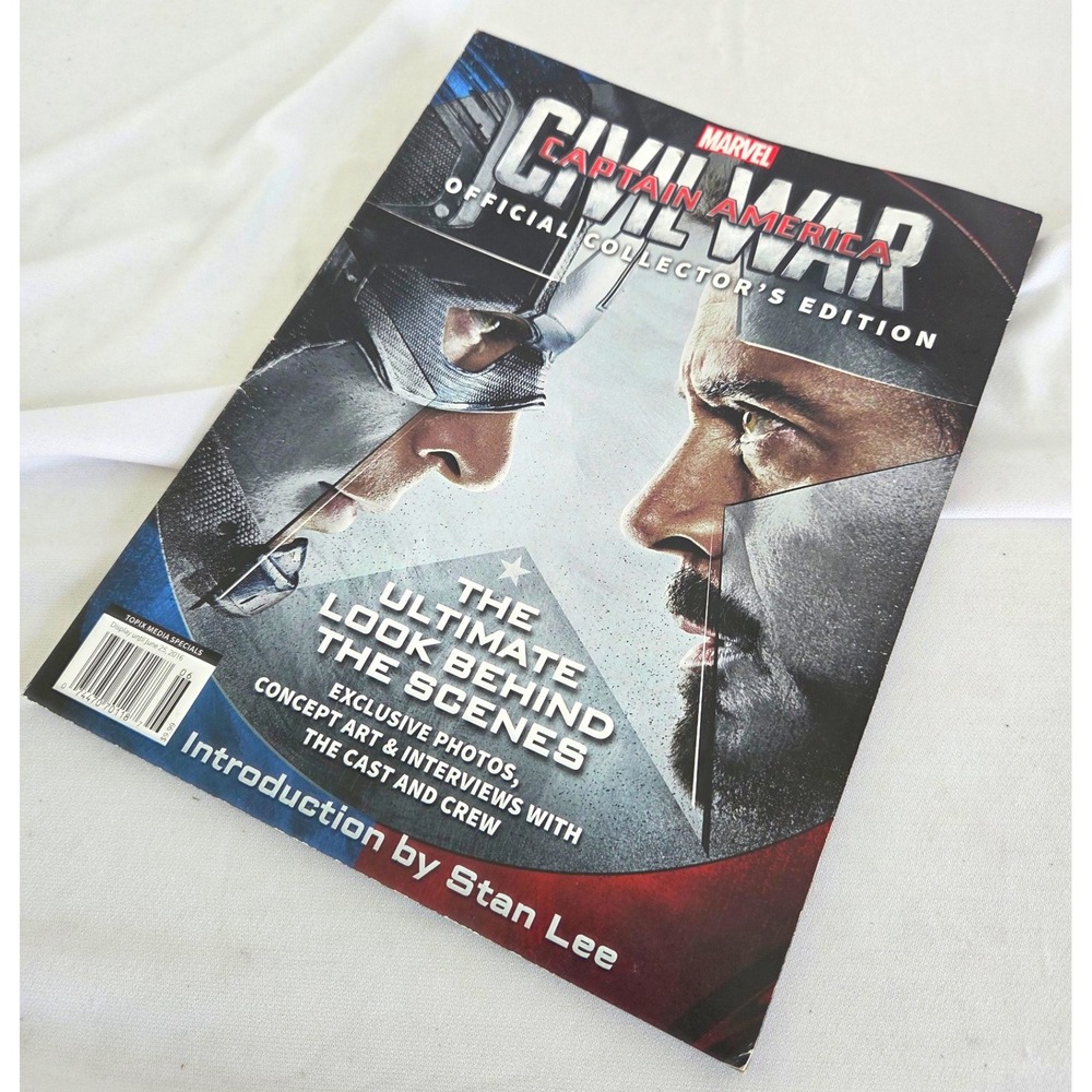 2015 Marvel Captain America Civil War Official Collector's Edition Stan Lee